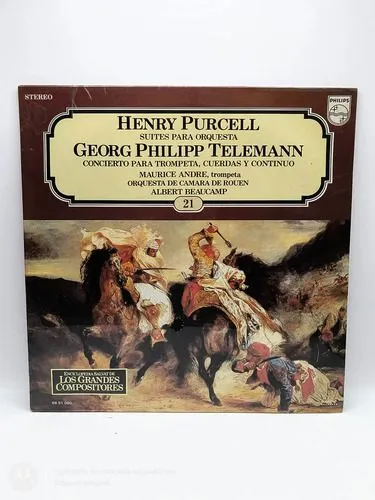 Disco Lp Los Grandes Compositores Salvat Henry Purcell #21 Edición Limitada