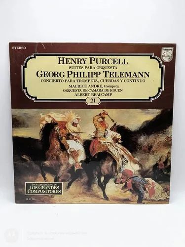 Disco Lp Los Grandes Compositores Salvat Henry Purcell #21 Edición Limitada — Audio vintage, años NOW