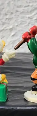 Figuras Sonrics Navidad Disney Pato Donald Tigger 7-pack — Coleccionables vintage, años 90s (foto 7)