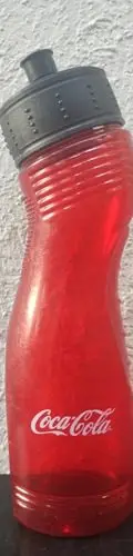 Cilindro Deportivo Coca Cola Botella Para Agua Rojo 1 Litro Rojo — Coleccionables vintage, años NOW (foto 2)