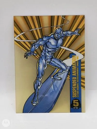 Tarjeta Silver Surfer Suspended Animation #5 Marvel Año 1994