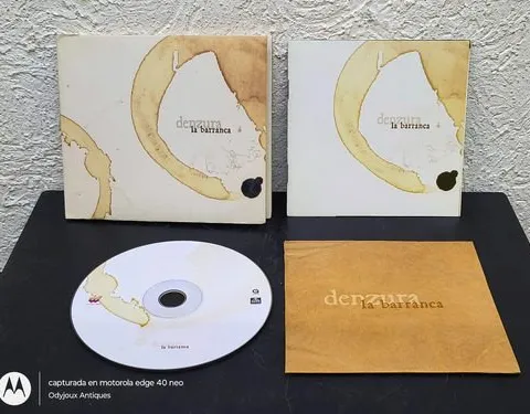Cd La Barranca - Denzura 2003 Mw Records Digipack Original Edición Limitada
