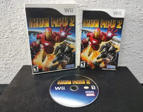 Iron Man 2 Para Nintendo Wii Marvel Completo Usado Original