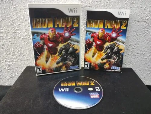 Iron Man 2 Para Nintendo Wii Marvel Completo Usado Original — Gaming vintage, años NOW