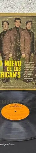 Disco Lp Vinilo Lo Nuevo De Los American's Dimsa 1966 Mexico Edición Limitada — Audio vintage, años 60s
