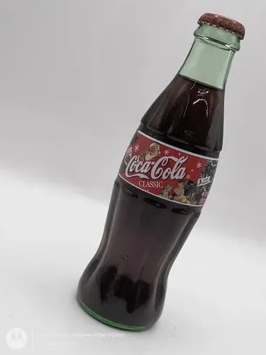 Botella Coca Cola Classic Holiday 2002 Santa 8oz Sellada Ori Holiday Santa Claus 2002