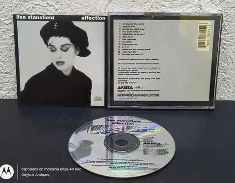 Cd Lisa Stansfield - Affection Arista Bmg 1990 Usa