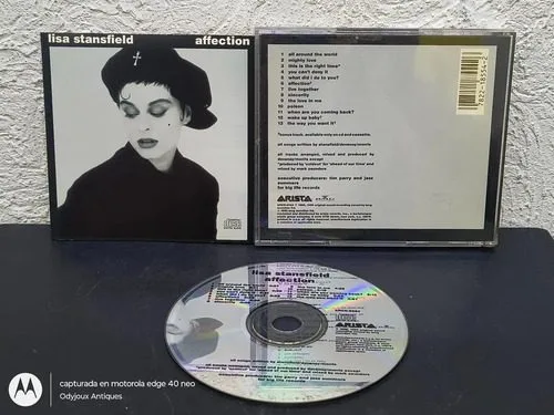 Cd Lisa Stansfield - Affection Arista Bmg 1990 Usa — Audio vintage, años 90s