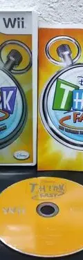 Disney Think Fast Ultimate Trivia Showdown Wii Completo Orig — Coleccionables vintage, años NOW