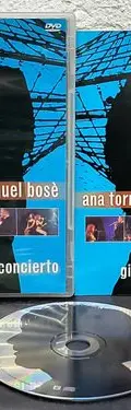 Dvd Ana Torroja + Miguel Bosé- Girados En Concierto Original Estándar — Video vintage, años NOW (foto 2)