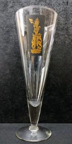 Vasos Pilsner Copa Vintage Oro Negro Lakshmi Diosa Hindú 4pz Transparente Con Negro Y Dorado