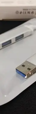 Divisor De Estación De Acoplamiento Usb 3.0 Hub 4 Puertos — Tech vintage, años NOW