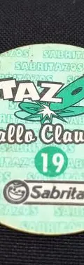 Tazo Sabritas Looney Tunes Gallo Claudio #19 Vintage 1994 — Coleccionables vintage, años 90s (foto 4)