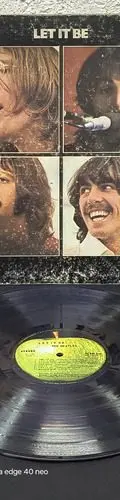 The Beatles - Let It Be Vinyl Lp Vinilo 1975 Emi Capitol Estándar — Audio vintage, años 70s