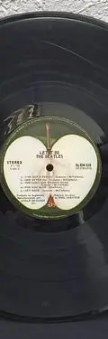 The Beatles - Let It Be Vinyl Lp Vinilo 1975 Emi Capitol Estándar — Audio vintage, años 70s (foto 8)