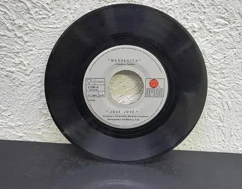Vinilo Lp Jose Jose - Vuelvo A Sentir Y Madrecita 45rpm