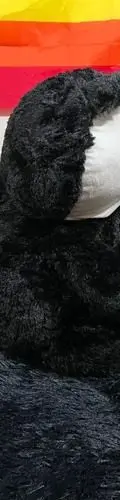 Peluche Grande Zorro Negro 55cm Muñelocos Usado — Coleccionables vintage (foto 3)