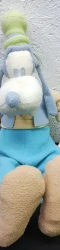 Peluche Goofy Tribilin Suave Disney Vintage 48cm Original Azul Claro Con Beige Y Verde — Coleccionables vintage, años 90s