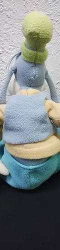 Peluche Goofy Tribilin Suave Disney Vintage 48cm Original Azul Claro Con Beige Y Verde — Coleccionables vintage, años 90s (foto 4)