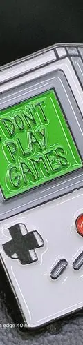 Pin/broche Game Boy Gris Tabique Retrogames 80's Metal 2.7cm Gris Pin/broche Game Boy Gris Tabique Retrogames 80's Metal 2.8cm — Coleccionables vintage, años 80s (foto 2)