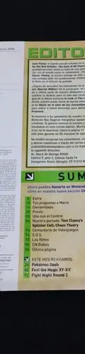 Revista Club Nintendo Año 14 No 3 Splinter Cell Chaos Theory — Coleccionables vintage, años 90s (foto 4)