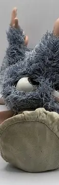 Peluche Remy Ratatouille Sonido/mov Disney Pixar 2008 Retro Azul Acero — Coleccionables vintage, años NOW (foto 8)