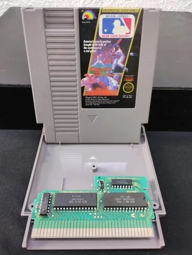 Mlb Major League Baseball Nintendo Nes Año 1988 Original — Gaming vintage, años 80s