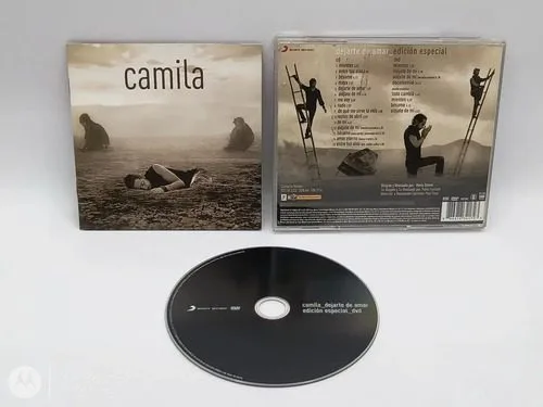 Cd Camila Dejarte De Amar Edición Especial Cd+dvd Incompleto Edición Limitada — Audio vintage, años NOW