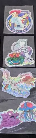 Lote Stickers Pokémon Vintage De Los 90's 22-pack 10cm — Coleccionables vintage, años 90s (foto 7)