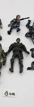 Lote Figuras D Acción Soldados Guerra Militar Y Policía 10pz — Coleccionables vintage (foto 8)