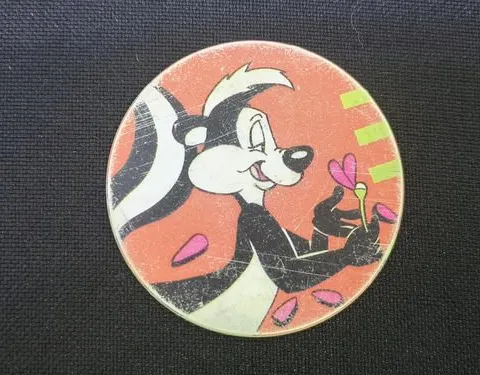 Tazo Super Tazo Looney Tunes #59 Pepe Le Pu 1994 Original