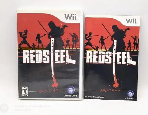 Redsteel Para Nintendo Wii Solo Caja Y Manual Original