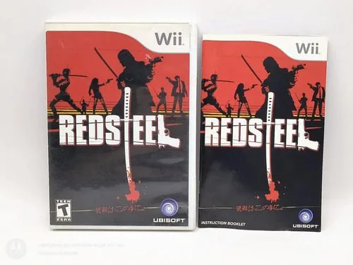 Redsteel Para Nintendo Wii Solo Caja Y Manual Original — Gaming vintage, años NOW