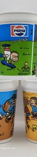 Lote 3 Vasos Pepsi De Colección Snoopy Vintage 80's Retro — Coleccionables vintage, años 80s