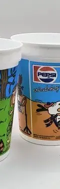 Lote 3 Vasos Pepsi De Colección Snoopy Vintage 80's Retro — Coleccionables vintage, años 80s (foto 3)