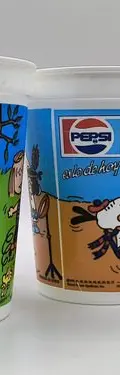 Lote 3 Vasos Pepsi De Colección Snoopy Vintage 80's Retro — Coleccionables vintage, años 80s (foto 4)