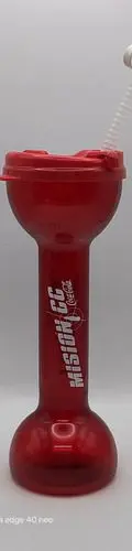 Vaso Yarda Promo Coca Coca Mision Cc Whirley Usa 33.5cm Orig Rojo — Coleccionables vintage, años 90s (foto 4)