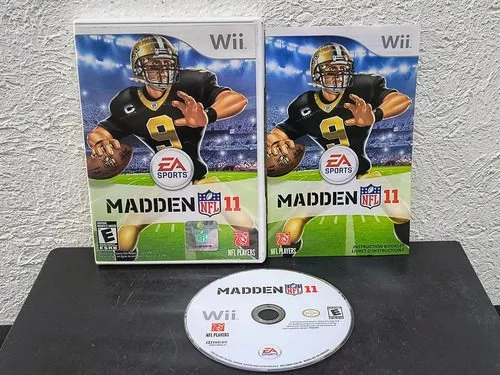 Madden Nfl 11 Nintendo Wii Ea Sports Completo Original — Gaming vintage, años NOW