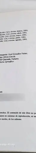La Guerra De Galio Héctor Aguilar Camin Ed. Cal Y Arena 1991