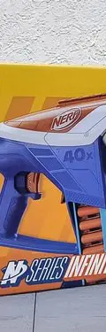 Lanzadardos Nerf N Series Infinite 80 Dardos En Caja Orignal Azul — Coleccionables vintage, años NOW