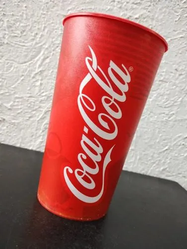 Vaso Promocional Coca Coca Company Original Rojo Año 2019