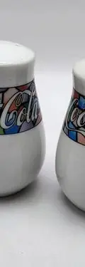 Coca Cola Salero Y Pimentero De Colección Retro Original Multicolor — Coleccionables vintage