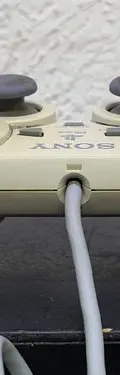 Control Joystick Ps One Análogo Playstation Con Detalle Orig Blanco — Gaming vintage, años 90s (foto 6)