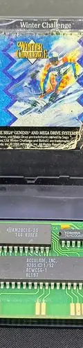 Winter Challenge 1991 Accolade Para Sega Genesis Original — Gaming vintage, años 90s