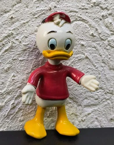 Figura Huey Duck De Disney Ducktales Walt Disney Vintage