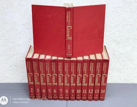 Enciclopedia Cumbre Ilustrada Grolier 14 Tomos 31 Edic. 1993