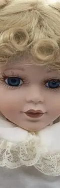 Muñeca De Porcelana Johnson The Rose Collection Vintage 40cm — Coleccionables vintage, años 80s (foto 2)
