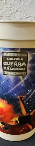 Vaso Star Wars Pepsi 1997 Storm Trooper Colección Plastico Blanco Con Azul — Coleccionables vintage, años 90s (foto 3)