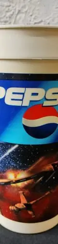 Vaso Star Wars Pepsi 1997 Storm Trooper Colección Plastico Blanco Con Azul — Coleccionables vintage, años 90s (foto 4)