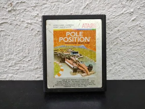 Pole Position Para Atari 2600 Año 1983 Original — Gaming vintage, años 80s